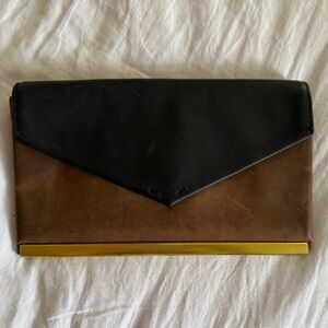 Madewell Leather Envelope Clutch